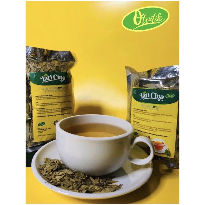 

teh daun jati cina otentik 40g,daun jati cina,teh,teh jati cina,diet
