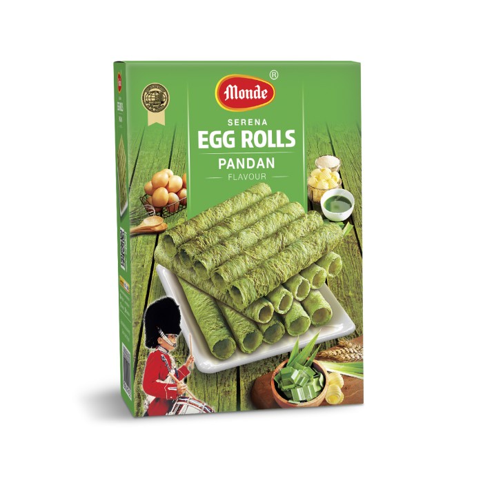 

Wafer-Biskuit- Monde Egg Roll Pandan 70G -Biskuit-Wafer.