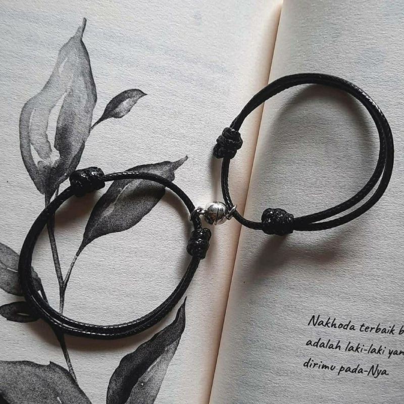 (2 pcs) GELANG MAGNET COUPLE | GELANG PASANGAN