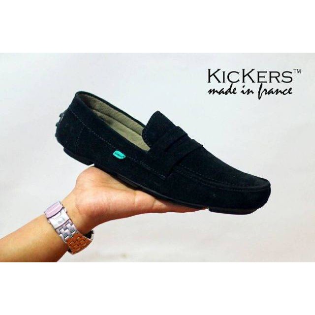 SEPATU CASUAL PRIA KICKERS SLIP ON KICKERS MOCASSIN