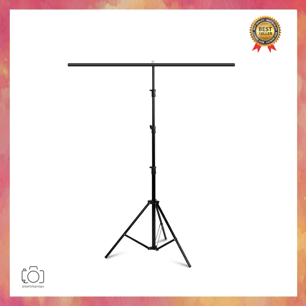 Stand Background Backdrop Photography T-Shape / Tiang Green Screen Fotografi