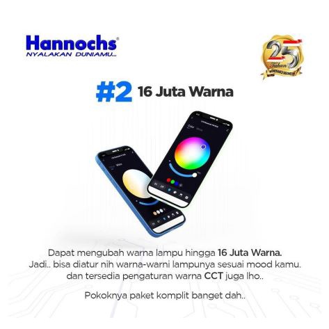 Hannochs Smart LED Bluetooth RGB 9W