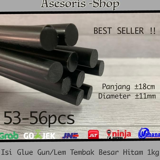 Isi Lem Tembak besar warna Hitam 1kg