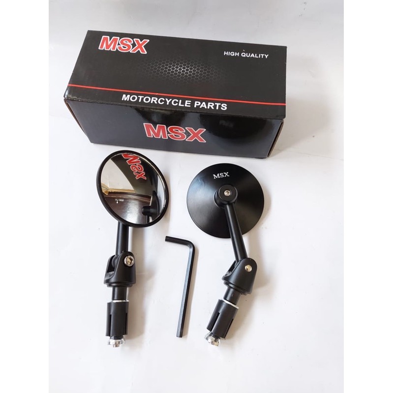 Spion Jalu Stang Lipat Bar End Kaca Cembung Motor Vespa Nmax Aerox Xmax Vario Mio Beat Pcx ScoopyDLL