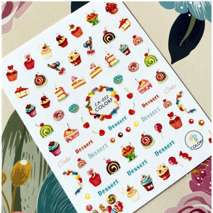 SWEET &amp; SAILORMOON SERIES Ultra Thin Nail Stickers Stiker Kuku Unik Stiker Kuku Lucu