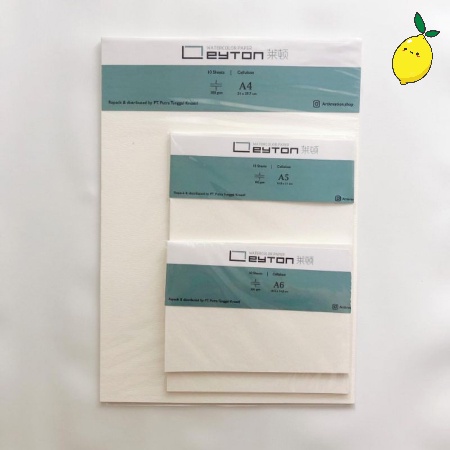 

Leyton Watercolor Paper Cellulose 300gsm 10 lembar A4/A5/A6