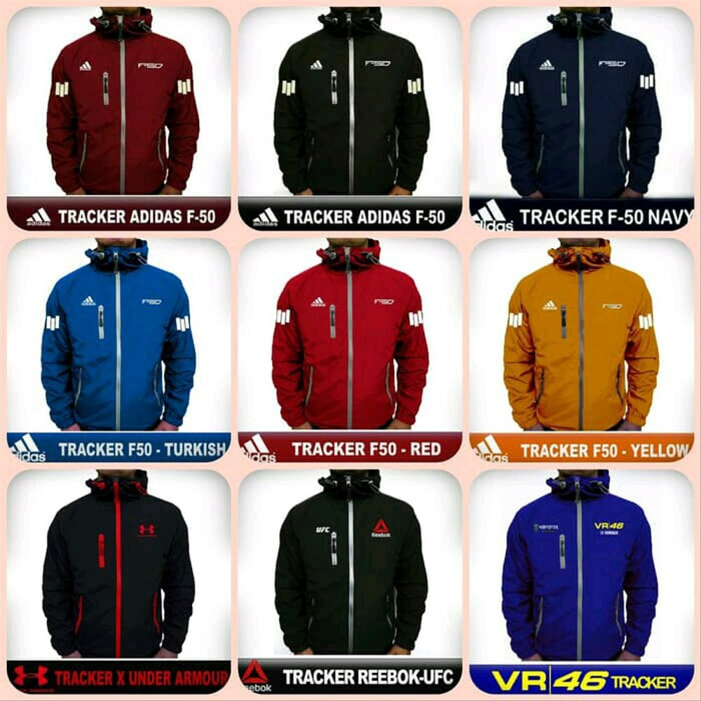 DIJUAL Jaket Tracker Adidas F50  Grosir