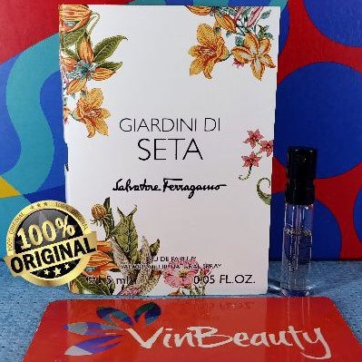 Vial Parfum OriginaL Salvatore Ferragamo Giardini Di Seta EDP 1.5 ml For Unisex Murah