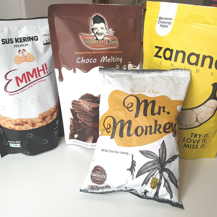 

Paket Cemilan Sweet Tooth Serba Manis Keripik Pisang Singkong Sus