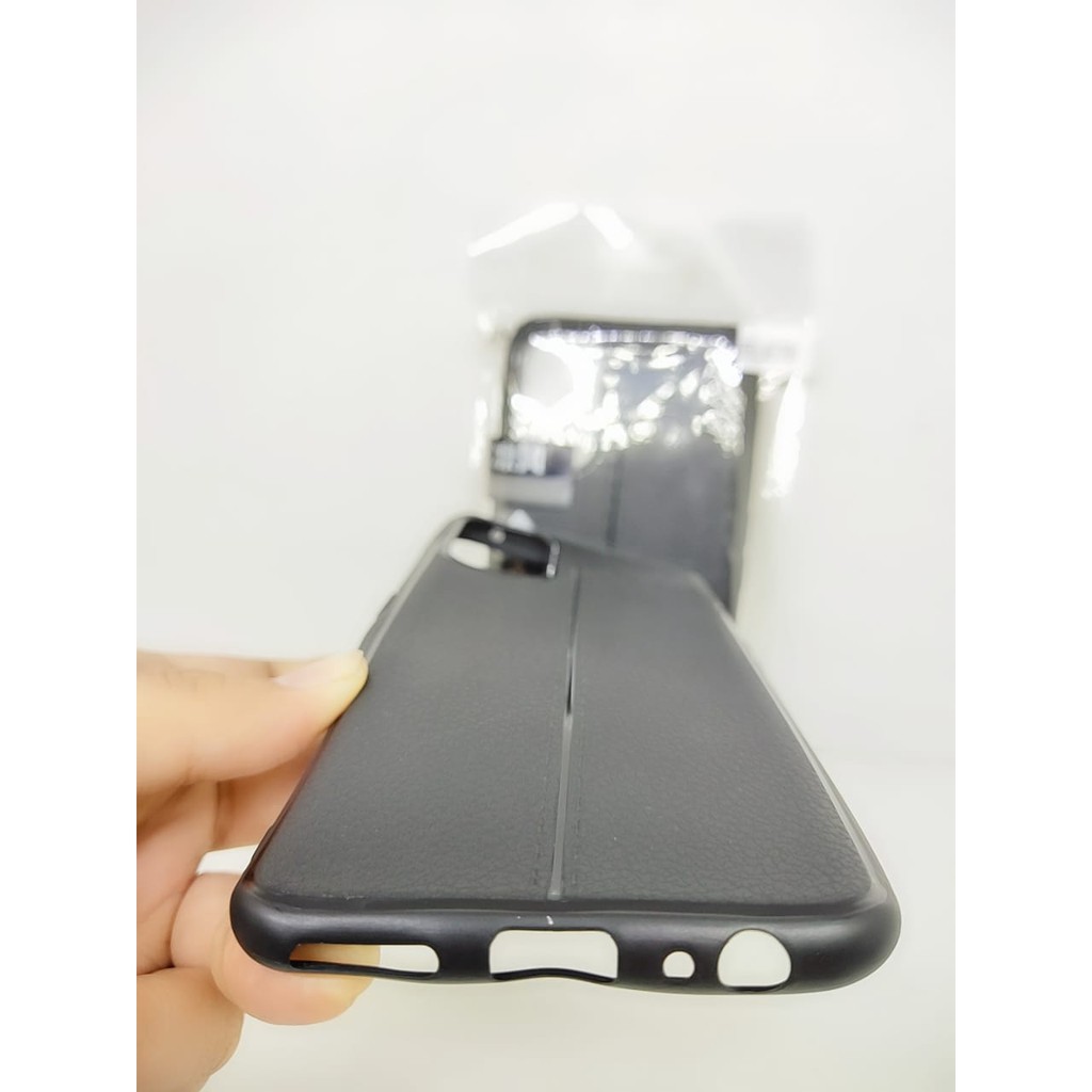 AutoFokus Realme 7 Pro 6.4 inchi Leather Soft Case AUTOFOCUS REALME 7 PRO Motif Kulit Jeruk