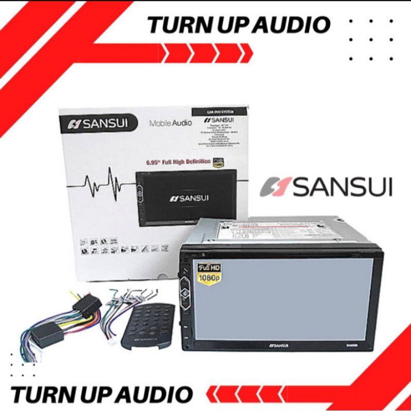 Head Unit Double Din Sansui sapporo Full HD Mirrorlink SA 5202i NEW