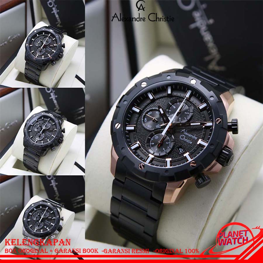 JAM TANGAN ALEXANDER CHRISTIE PRIA ORIGINAL JAM TANGAN ALEXANDRE CHRISTIE PRIA AC 6564 JAM ALEXANDER