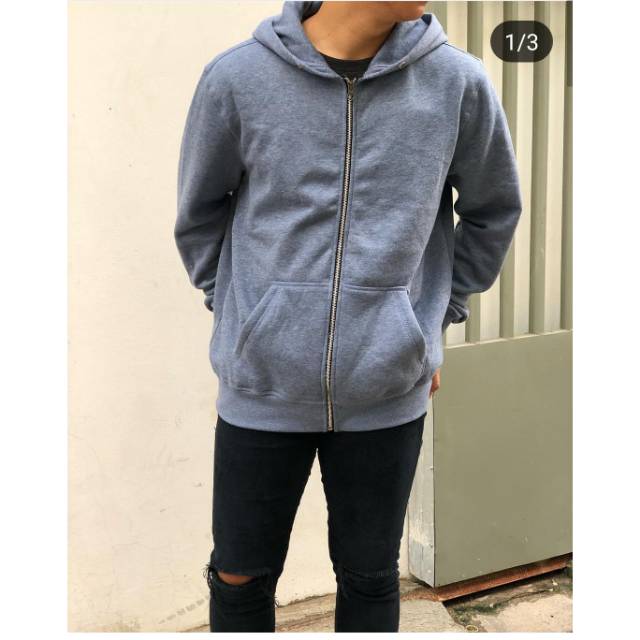 h&m hoodie zipper