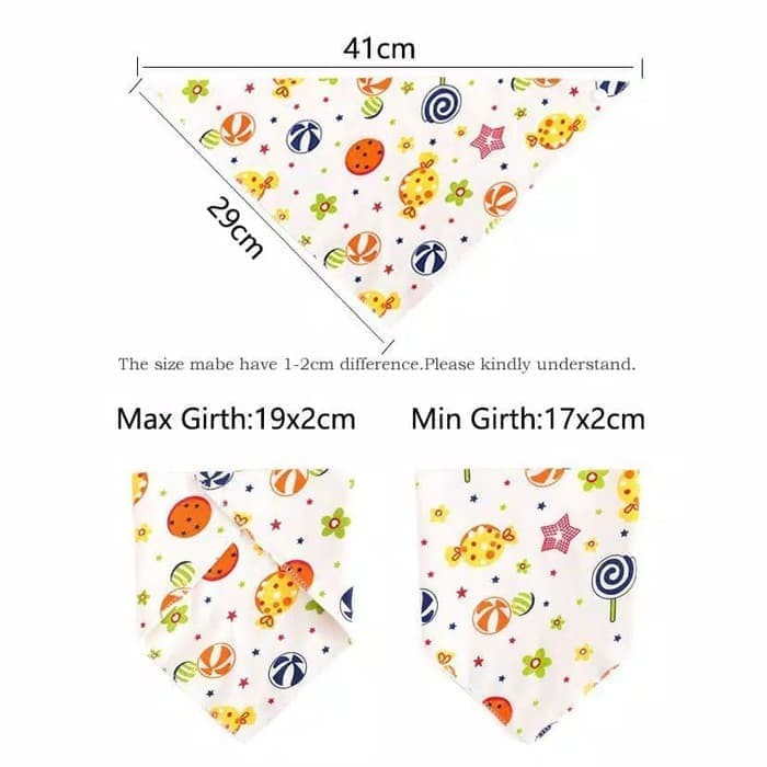 celemek makan baby bibs cotton slabber new