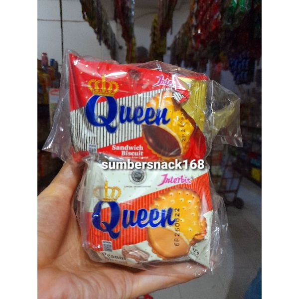 

Biskuit Queen isi 10 bungkus.