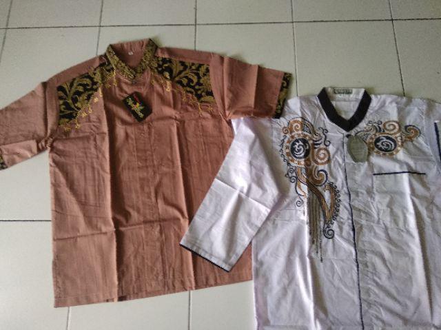 ⭐⭐⭐⭐⭐ Koko Muslim Kombinasi Bordir Termurah