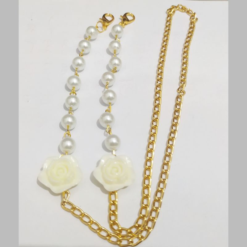 Tali Masker Strap Mask Kalung Rante Rantai Korea Gold Silver Black Nickel Dewasa