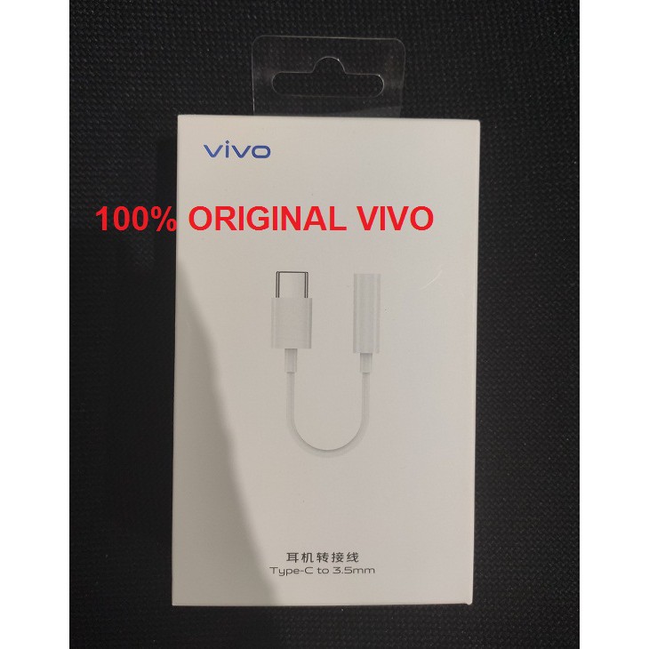 VIVO Type-C to 3.5MM Adapter Original Pack Box