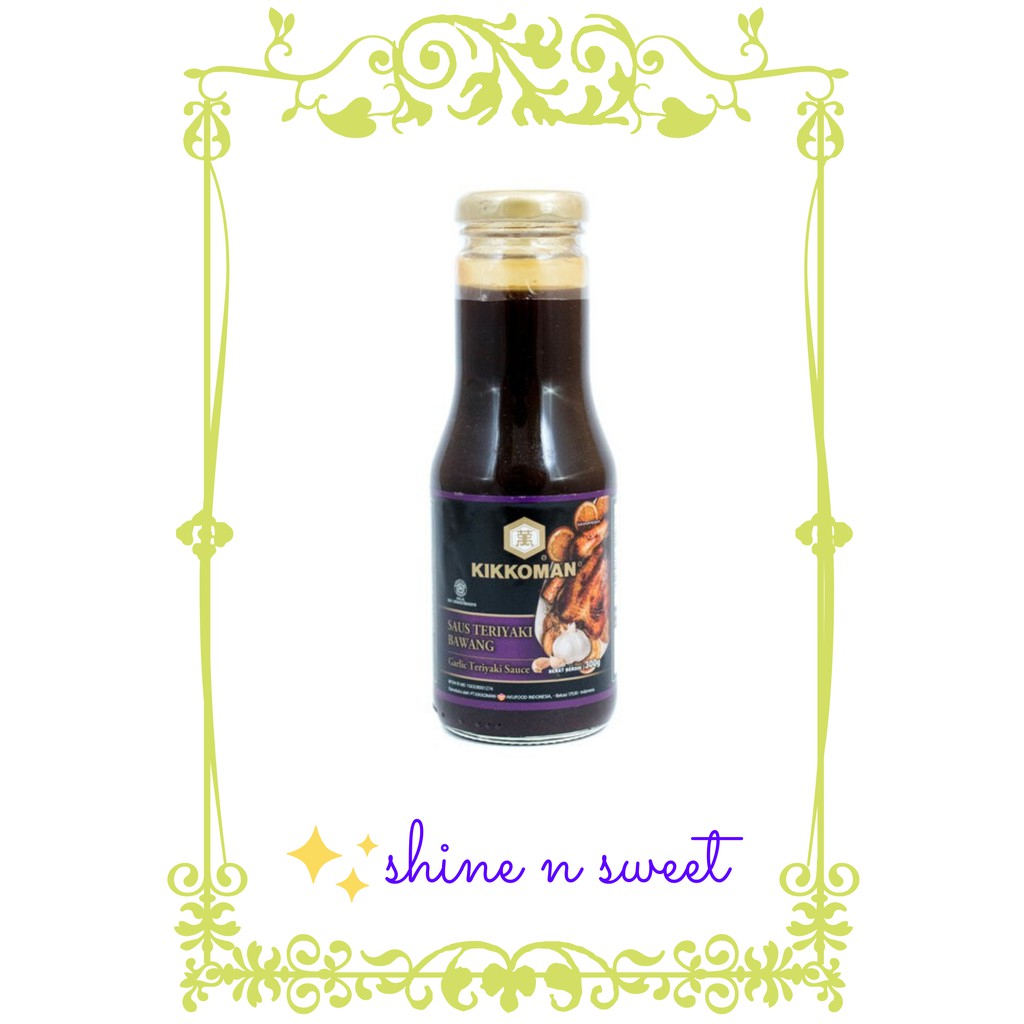 

Kikkoman Saus Teriyaki Bawang / Garlic Teriyaki Sauce 300g