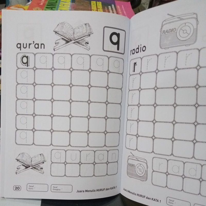 Buku Juara Menulis Huruf Dan Kata 1 (15×23cm)