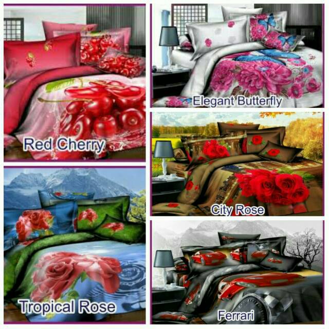 RC FATA SPREI RUMBAI UKURAN  KING 180x200cm