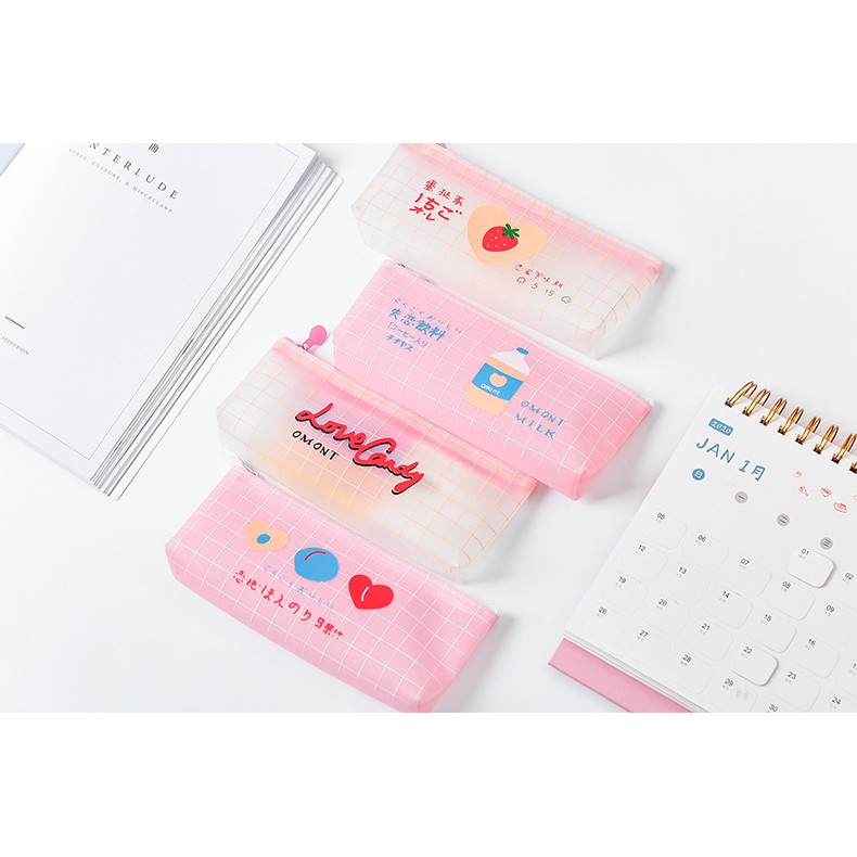 

Tempat Pensil Korea Cantik Bahan Kanvas / Korean Canvas Pencil Case