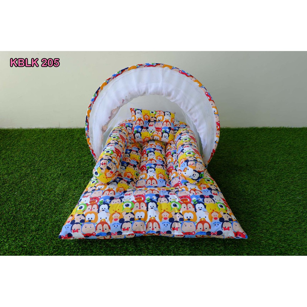 Kasur Bayi Paket Lengkap Free Tas | Perlengkapan Tidur Bayi Set Kelambu | Baby Gift Set