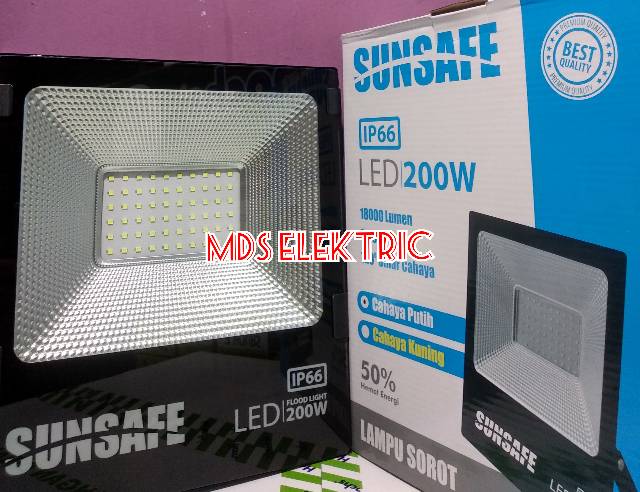 Lampu Sorot 200 W Sunsafe / Kap Sorot 200 W Outdoor