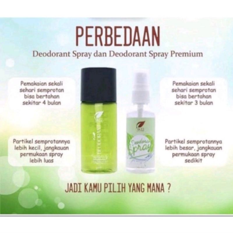 Deodorant Spray sr 12 Deodorant Spray Premium sr 12