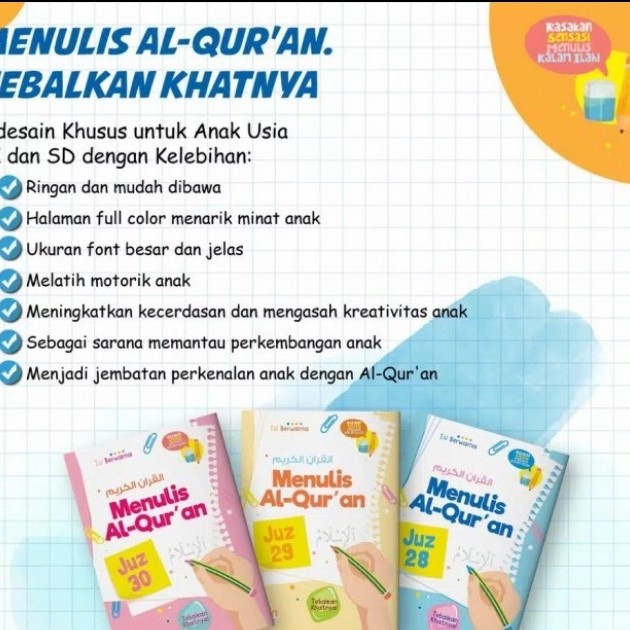 Buku Paket Menulis Arab Belajar Tulis Alquran Latihan Menulis Cepat Buku Anak Pintar