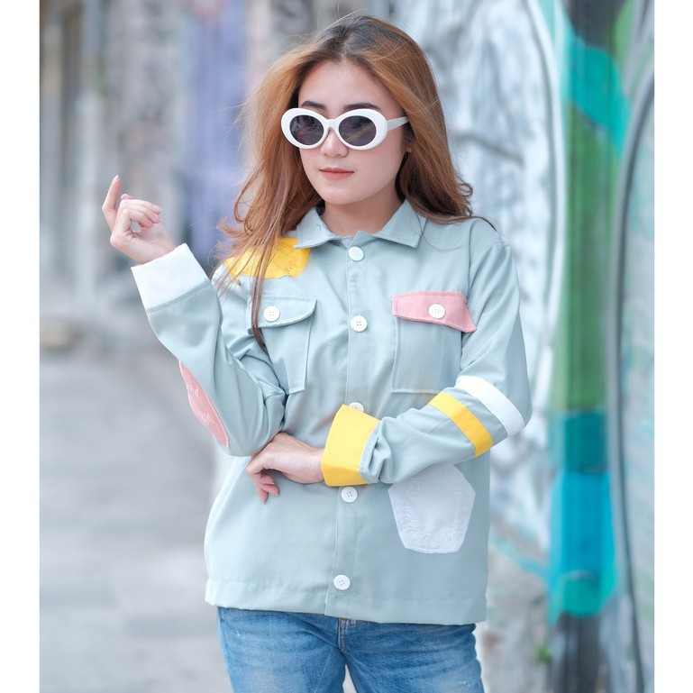 Jaket Wanita Terbaru | semi jaket parka-1