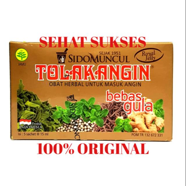 TOLAK ANGIN BEBAS GULA - ISI 5 SACHET