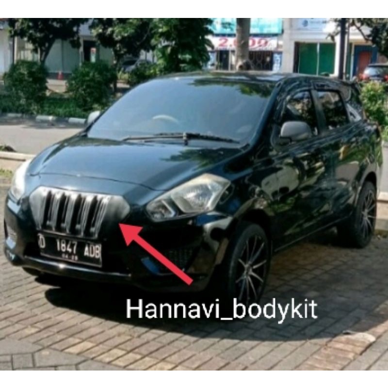 Grill Datsun Go Go+ plus panca lama 2014 2015 2016 list crome