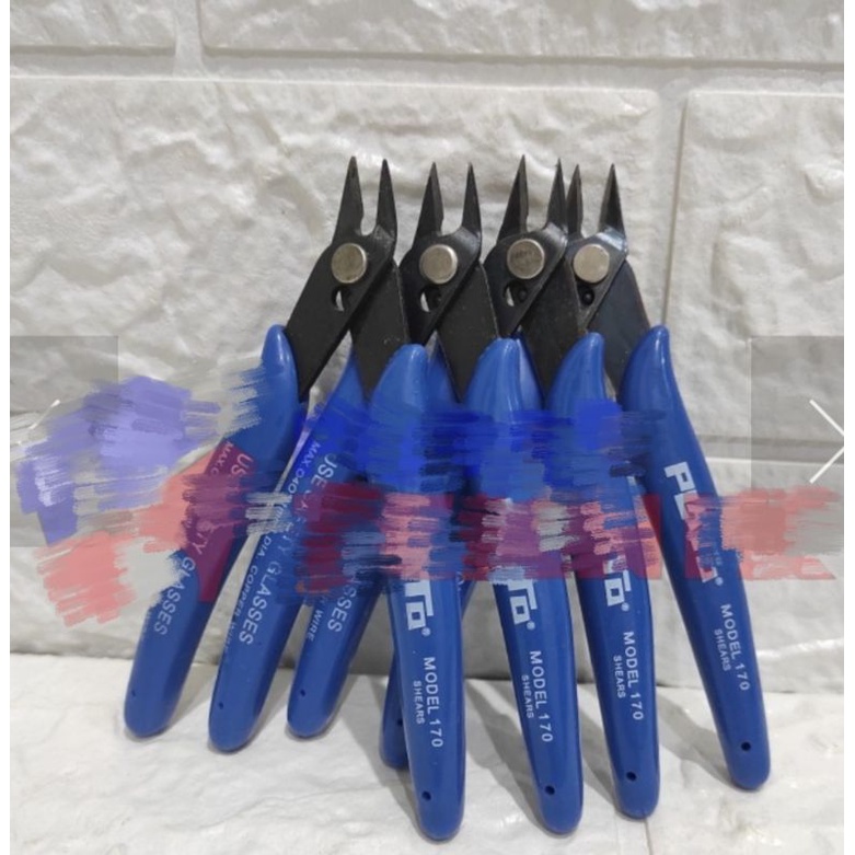 PLATO TANG POTONG MINI ORIGINAL MICRO NIPPER PLATO 4.5" INCH