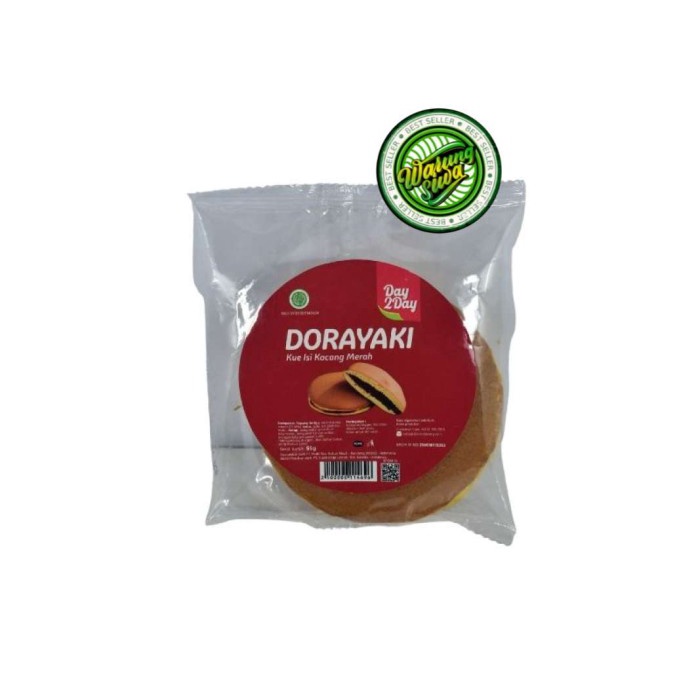 

Day 2 day dorayaki red bean 55gr