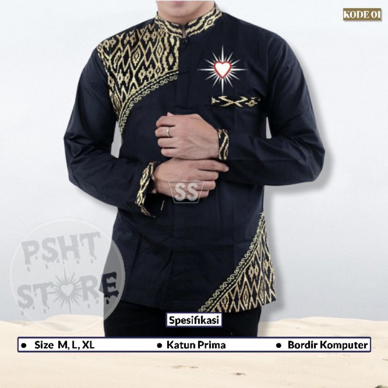 (Kode-01) Batik PSHT Lengan Panjang