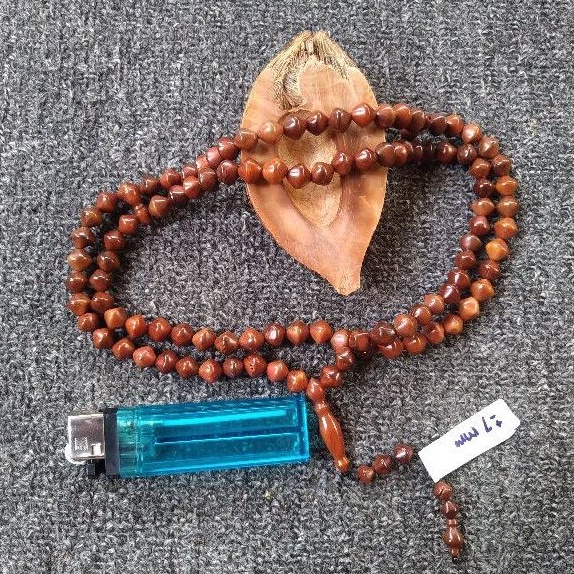 tasbih kokka wajik  ± 7 mm ( 7mm )  99 butir