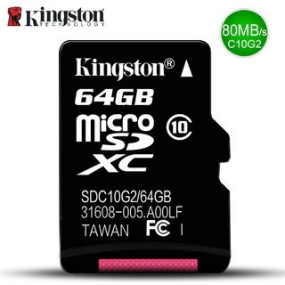 Kingston Kartu Memori Micro SD Class 4 8GB 32GB 16GB 64GB Class 10 Mini SD Card TF Untuk SmartPhone Android