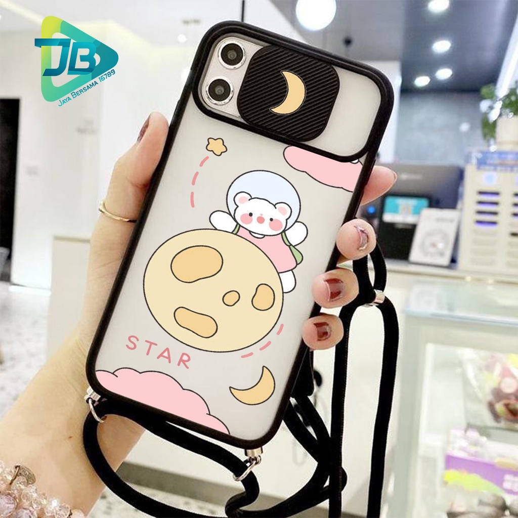 SOFTCASE SLINGCASE SLIDE PELINDUNG KAMERA BEEPEE SAMSUNG OPPO VIVO REALME IPHONE XIAOMI ALL TYPE JB5145