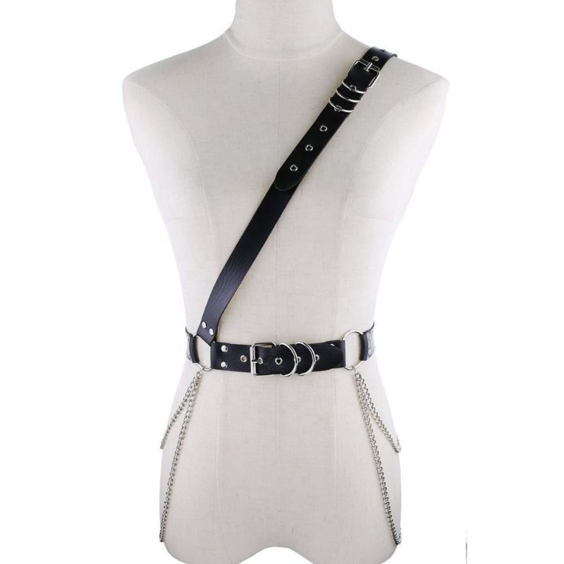 [HF039] Body Belt Harness Fashion sling Pop police idol