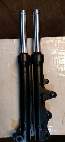 shockbreaker depan .shock depan yamaha x ride new original shockabsorber