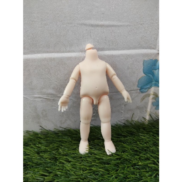 Badan Body Boneka Mini Doll Baboliy 16 cm Leher Jangkar Yuna