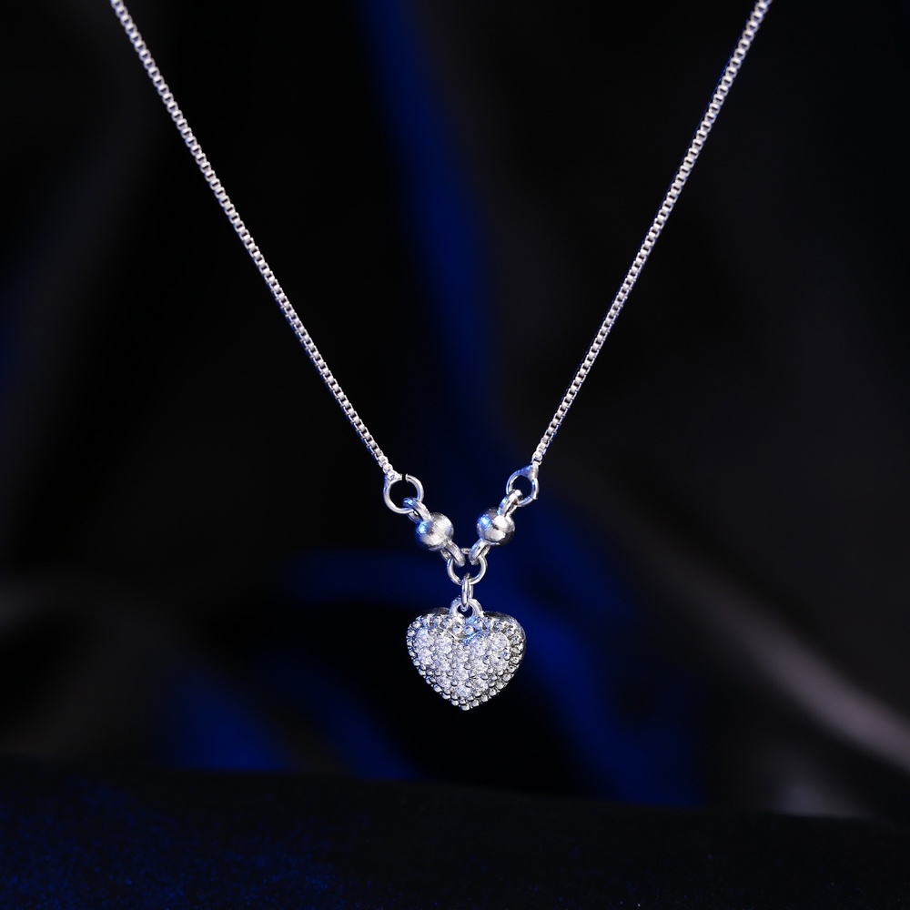 ✨✅COD♥️Kalung Titanium Wanita Anti Karat Fashion Korean Style Cantik Liontin Aksesoris Rantai Perhiasan Murah D055-2