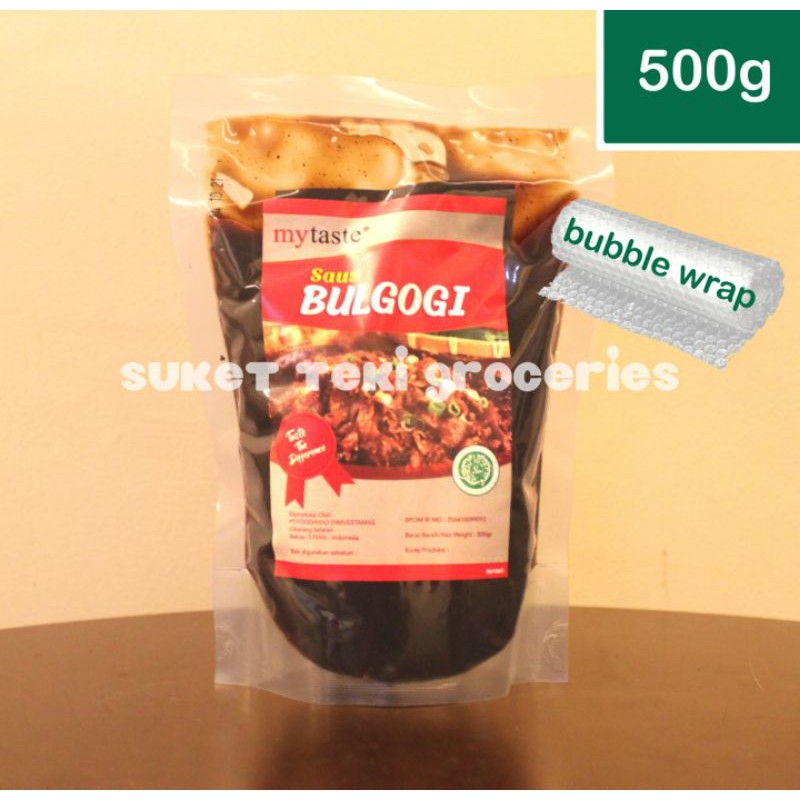 My Taste Bulgogi Sauce / Saus Bulgogi Halal 500gr READY Grosir