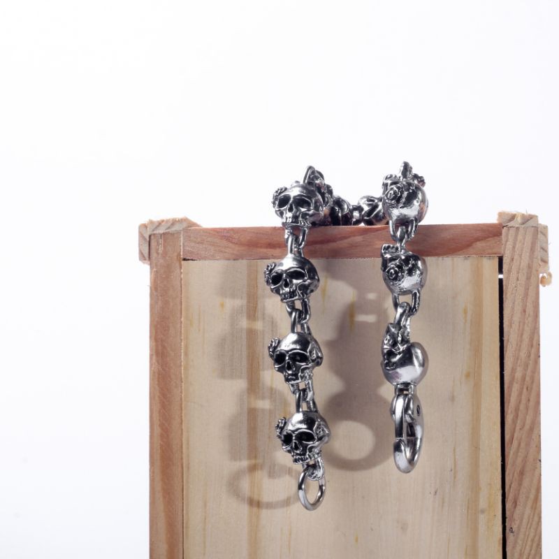 Bracelet Skull Flower / Gelang tengkorak
