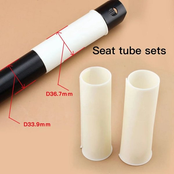 LITEPRO SEATPOST cover 33.9mm SELONGSONG Protector Sleeve PELINDUNG 33.9 MM GUARD TIDAK LECET SEAT