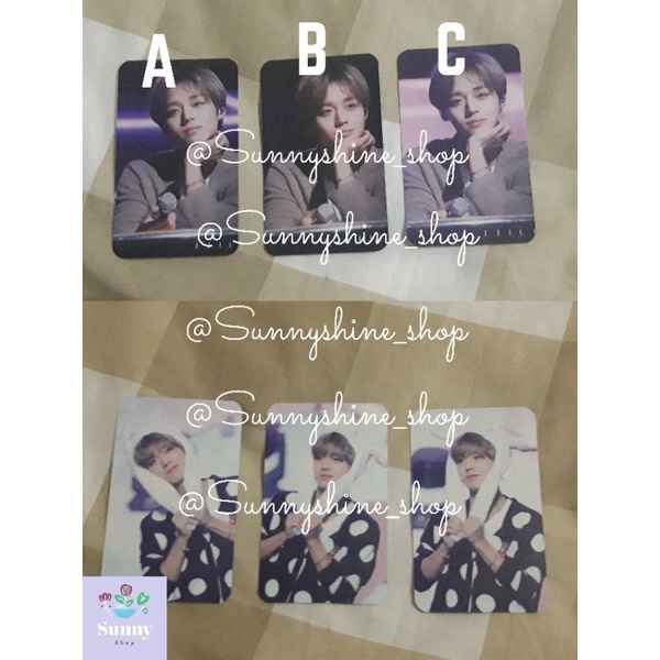 Photocard PC Park Jihoon, Yohan WEI Slogan PC Album, holo han skz nacific event 2, Mini Ballon NCT D