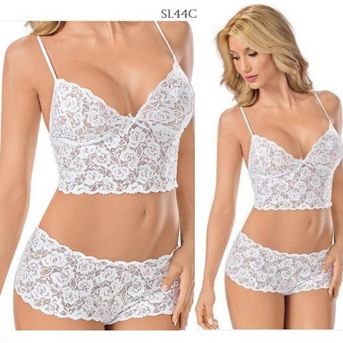 [SIAP KIRIM] SLEEPWEAR LINGERIE SEXY BAJU TIDUR WANITA DEWASA PUTIH SL44C