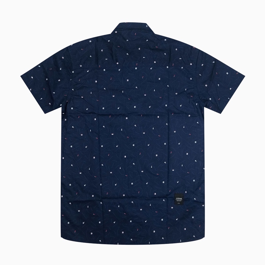 CRUSH EXP Kemeja Pendek KCP0554 - NAVY