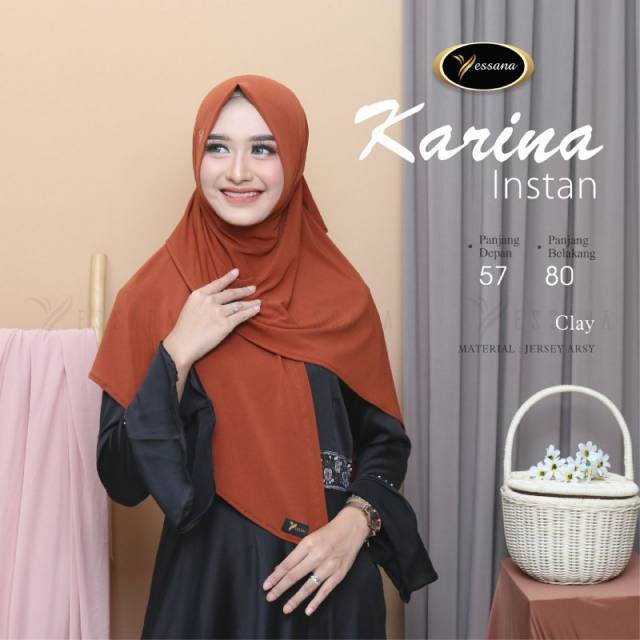 Jilbab KARINA INSTAN  By Yessana